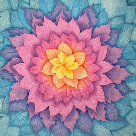 Wild Nature Soft Leaves Fabric Panel - 36" x 44" - 100% cotton - Timeless Treasures - Fanciful Fronds