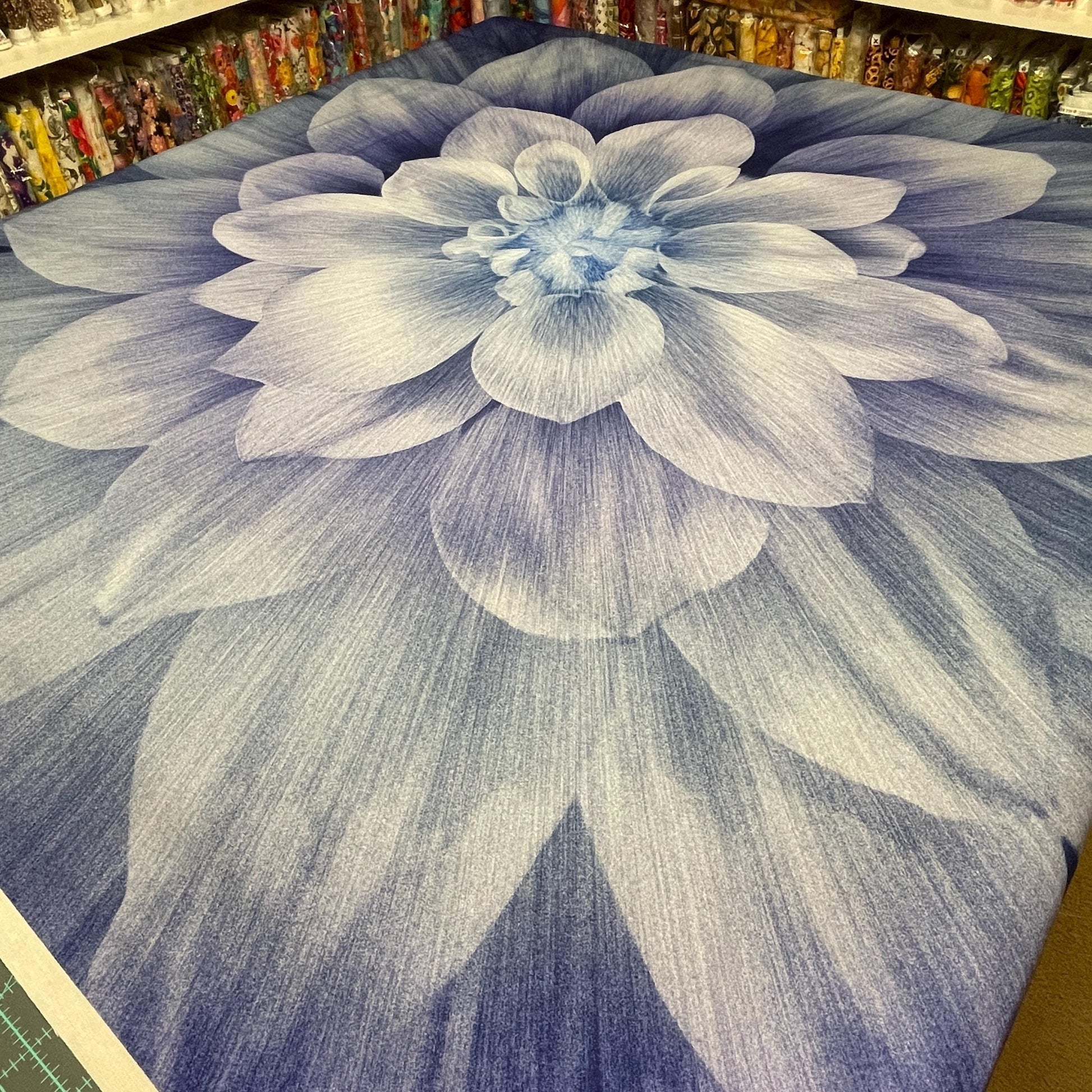 Dream Big Panel "Hydrangea" by Hoffman Fabrics - 43" Square - 100% cotton