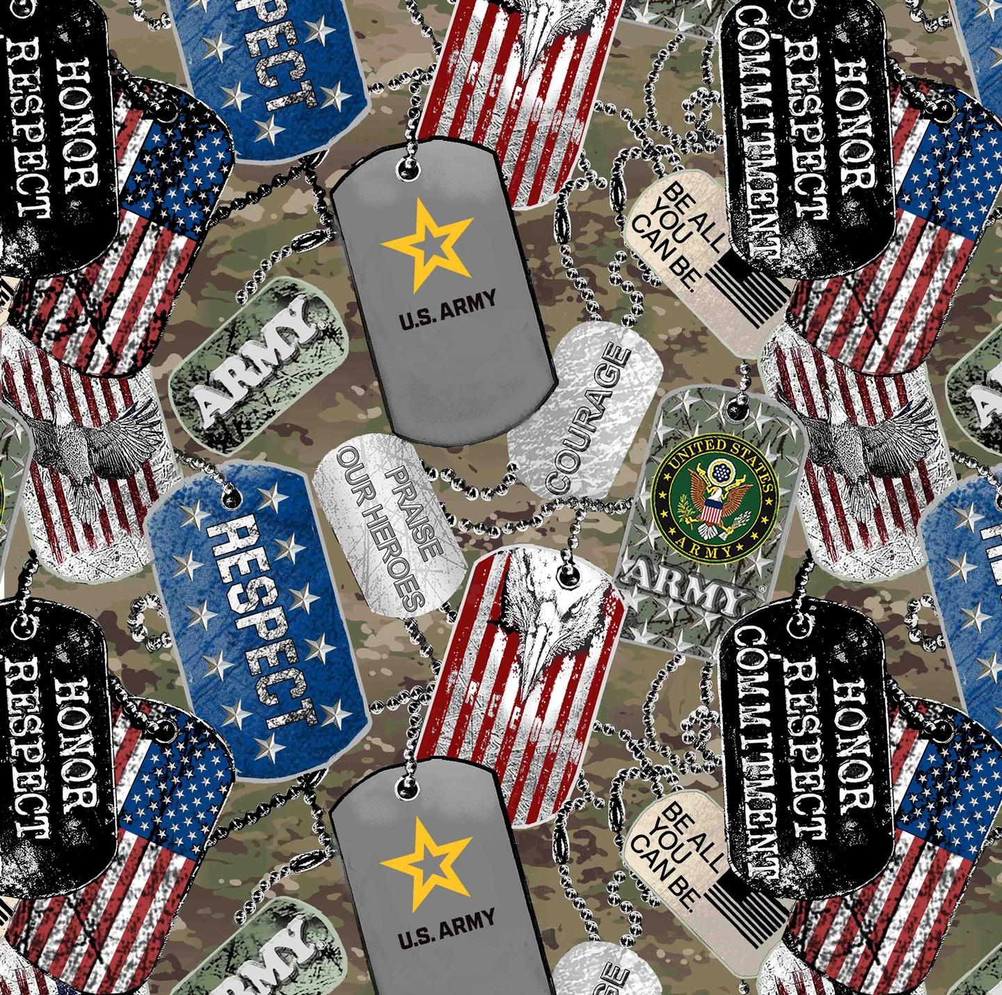 US Army fabric - U.S. Military - United States Army