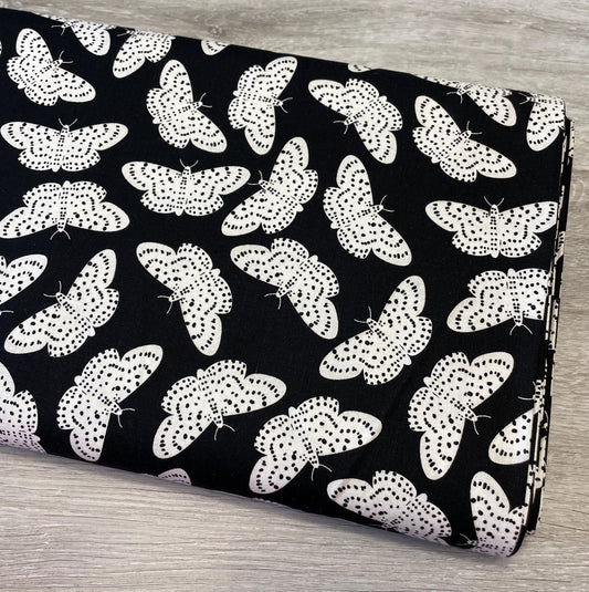 Butterfly fabric by the yard - Spotted Butterfly - Riley Blake