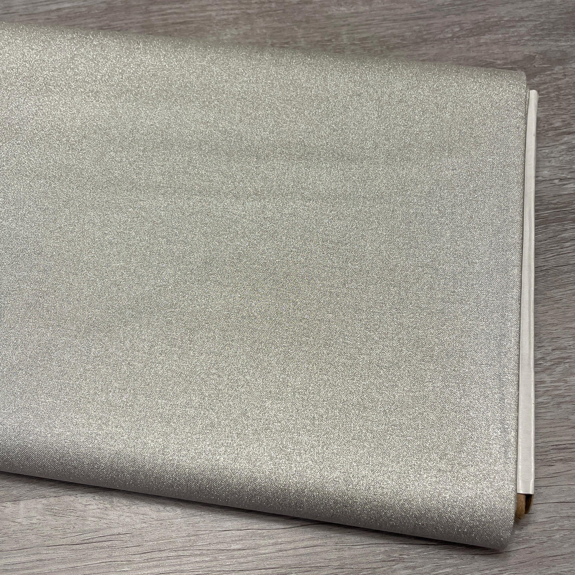 Silver Quilting Cotton - Metallic Silver - Maywood Studio Starlight Metallics - MASM1000-K