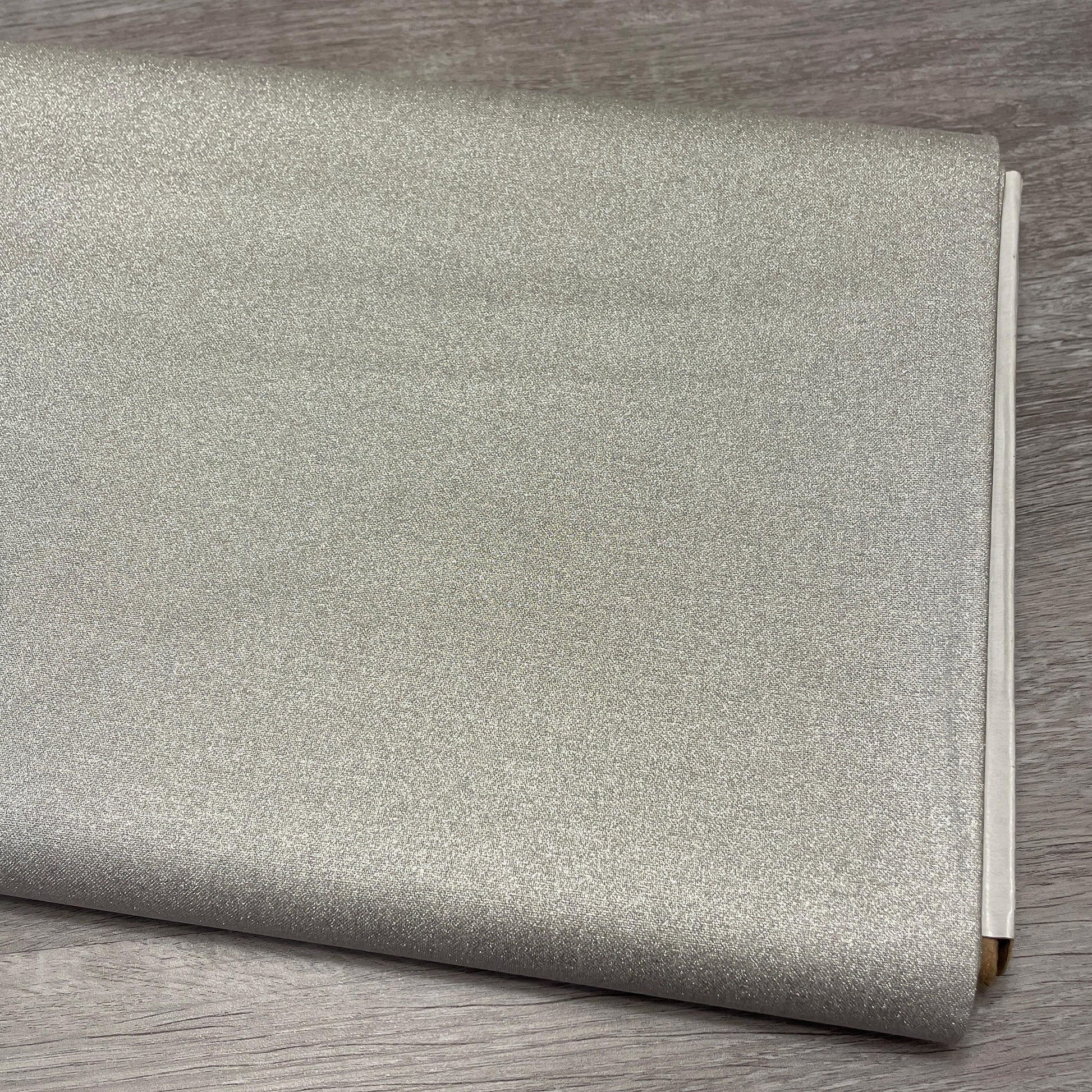 Silver Quilting Cotton - Metallic Silver - Maywood Studio Starlight Metallics - MASM1000-K