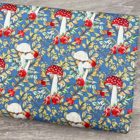 Hedgehog Hollow - Mushroom Fabric 7HH-1 - In The Beginning Fabrics - 100% Cotton