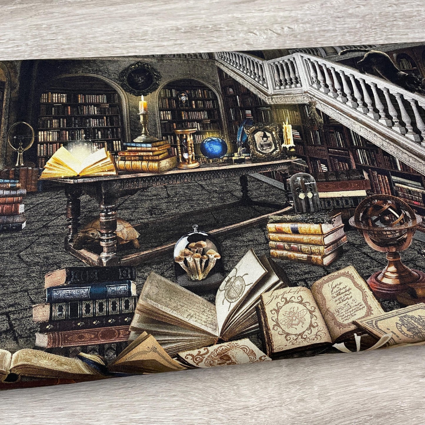 Magic Haunted Library Fabric - 100% Cotton