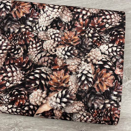 Pine cone fabric - Tree Farm Collection