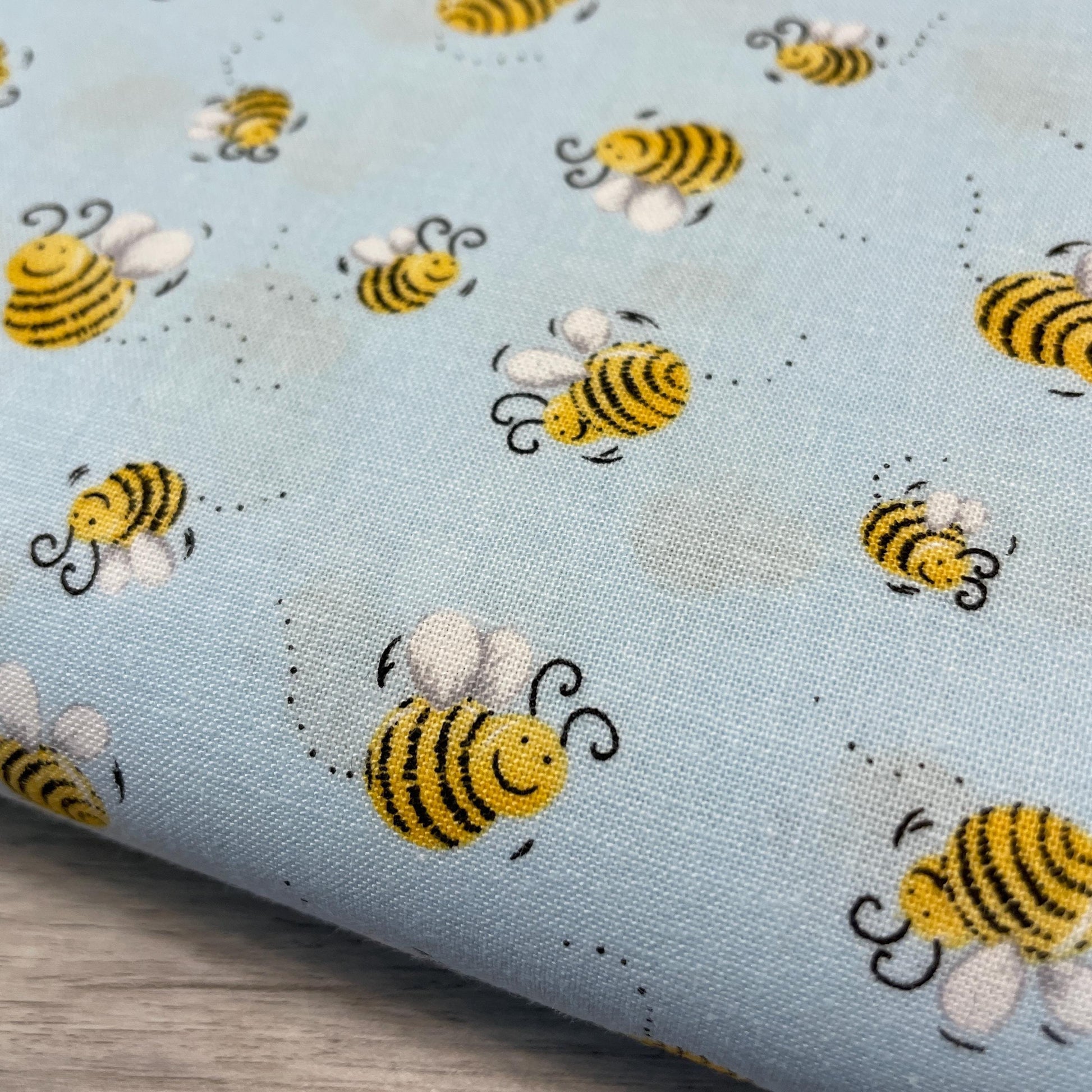 Susybee fabric by the yard - Light Blue