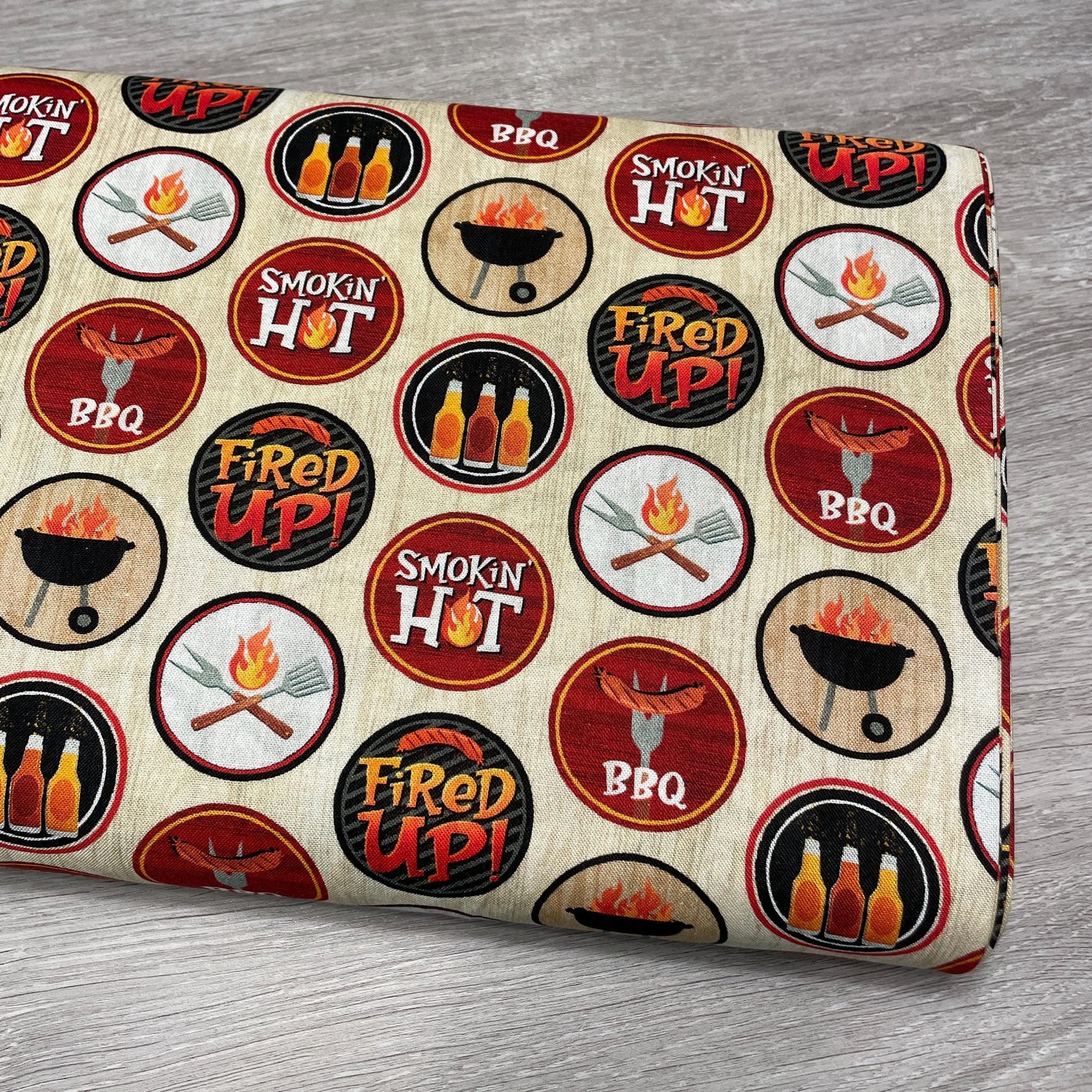 BBQ Fabric - Michael Miller - 100% Cotton - Chill and Grill - Grilling Barbecue Cooking Chef Gift