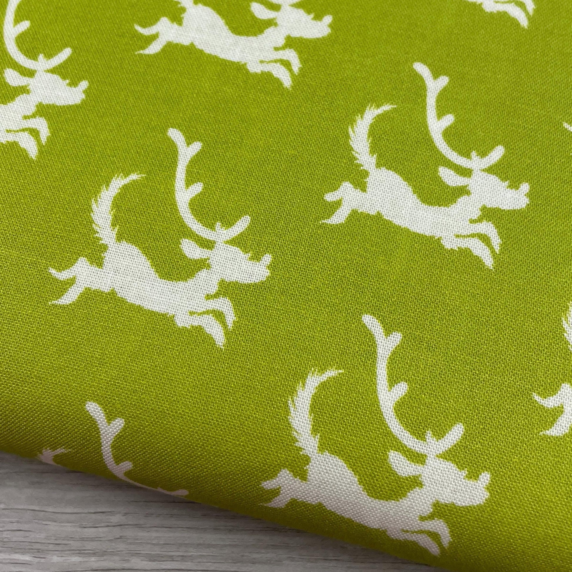 Grinch Fabric - Lime Dogs - How the Grinch Stole Christmas