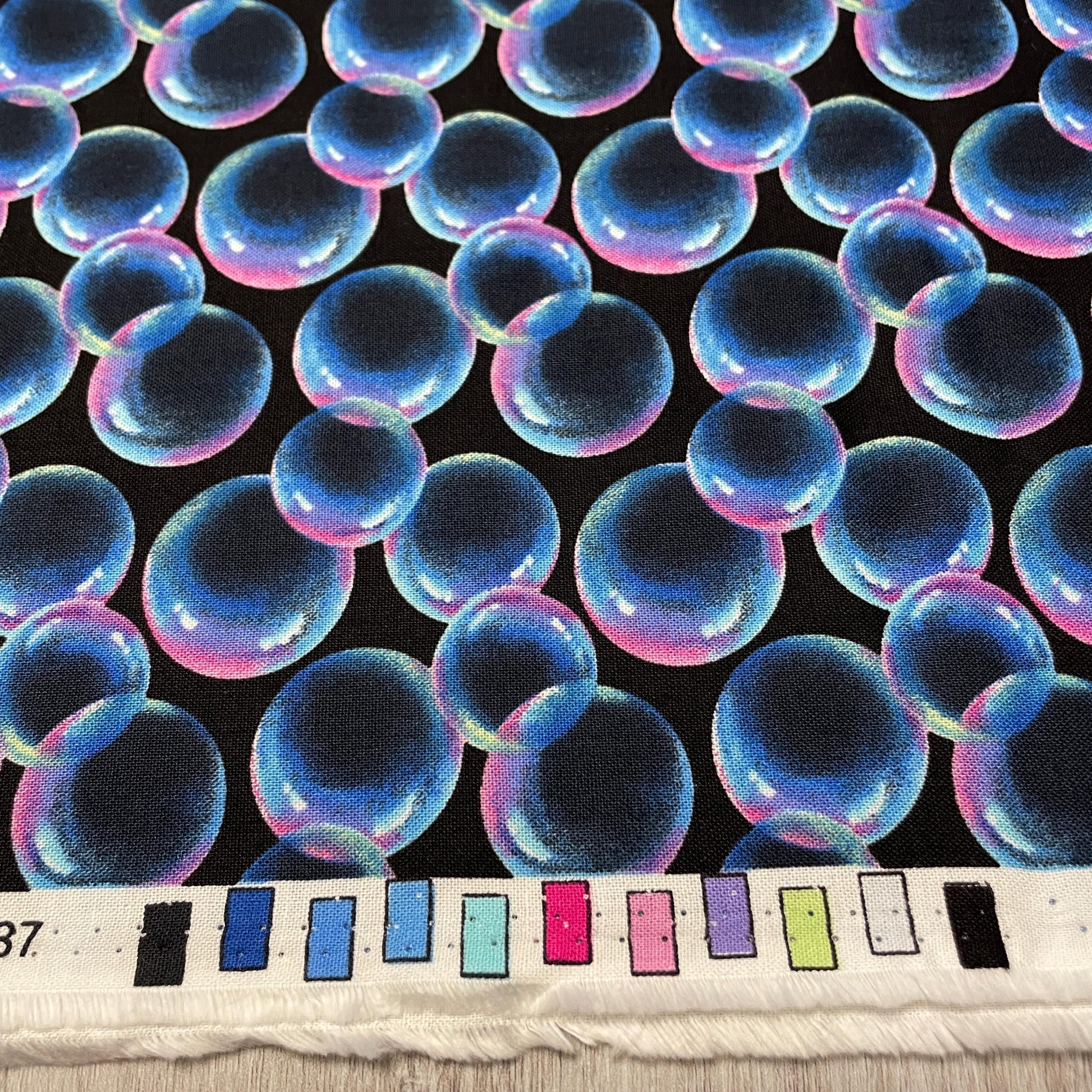 Bubble Fabric - Disco Tech collection