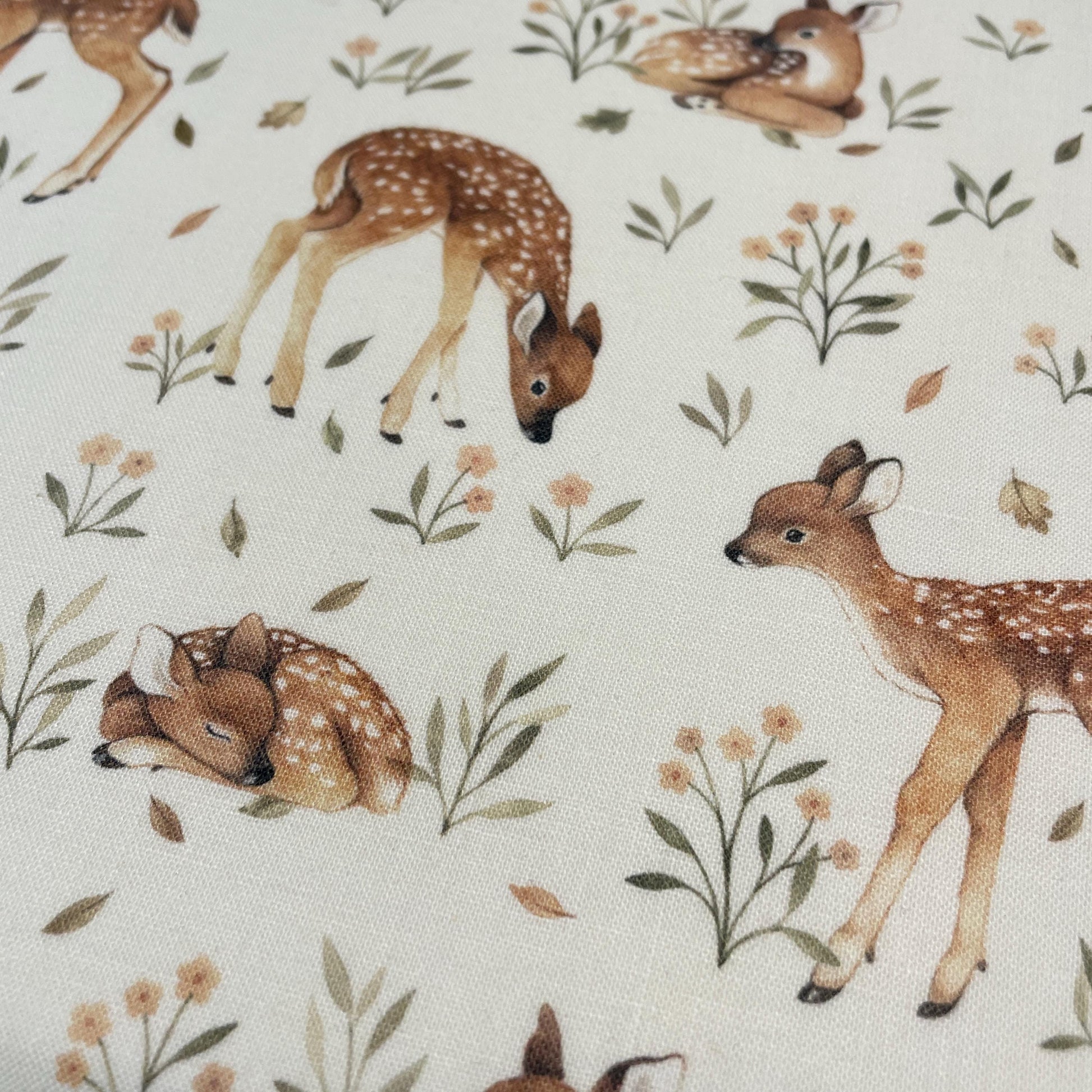 Dear Stella Deer Fabric - Little Fawn - 100% Cotton - DNS1905