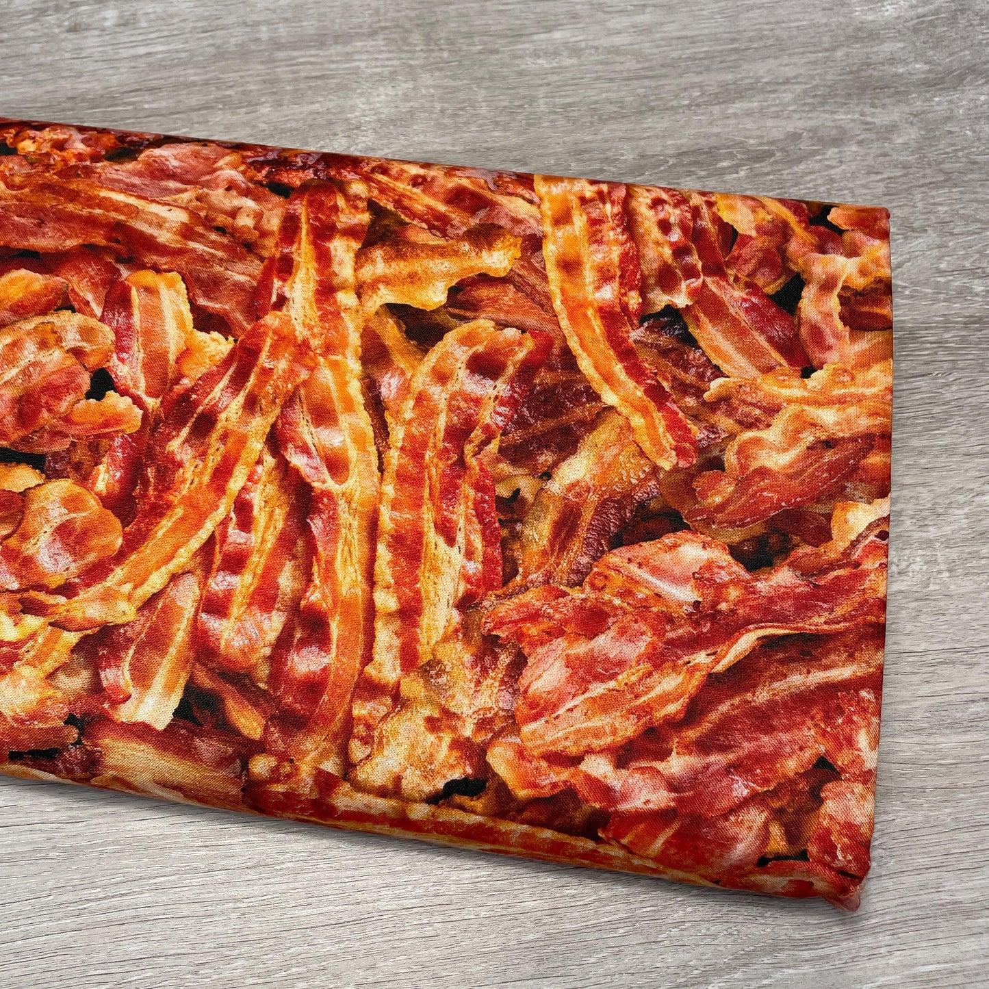Bacon Fabric - Timeless Treasures - 100% Cotton - What's for Breakfast? - Food Pork Meat