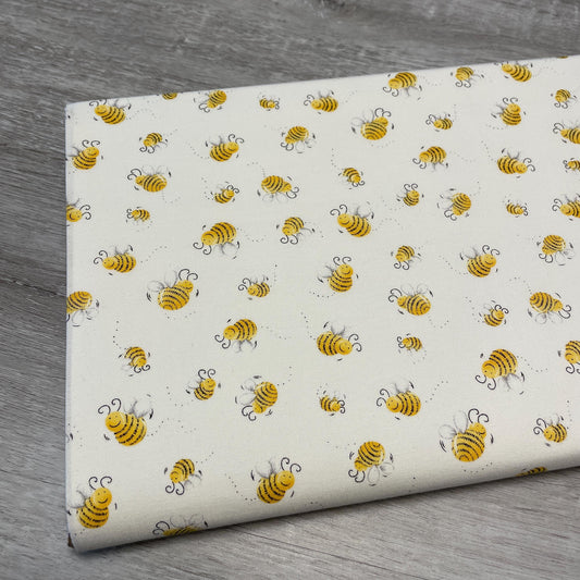 Susybee fabric by the yard - White