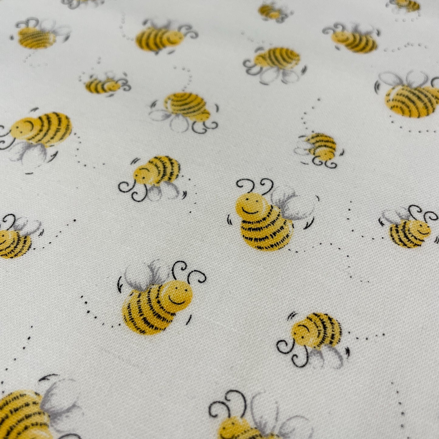 Susybee fabric by the yard - White