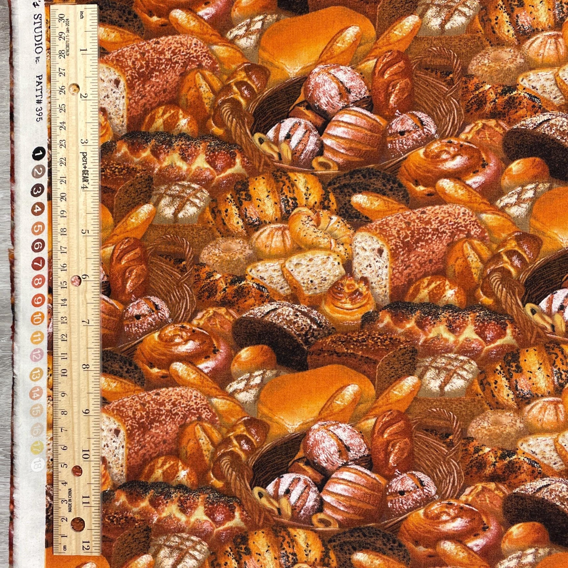 Bread Fabric - Food Festival collection