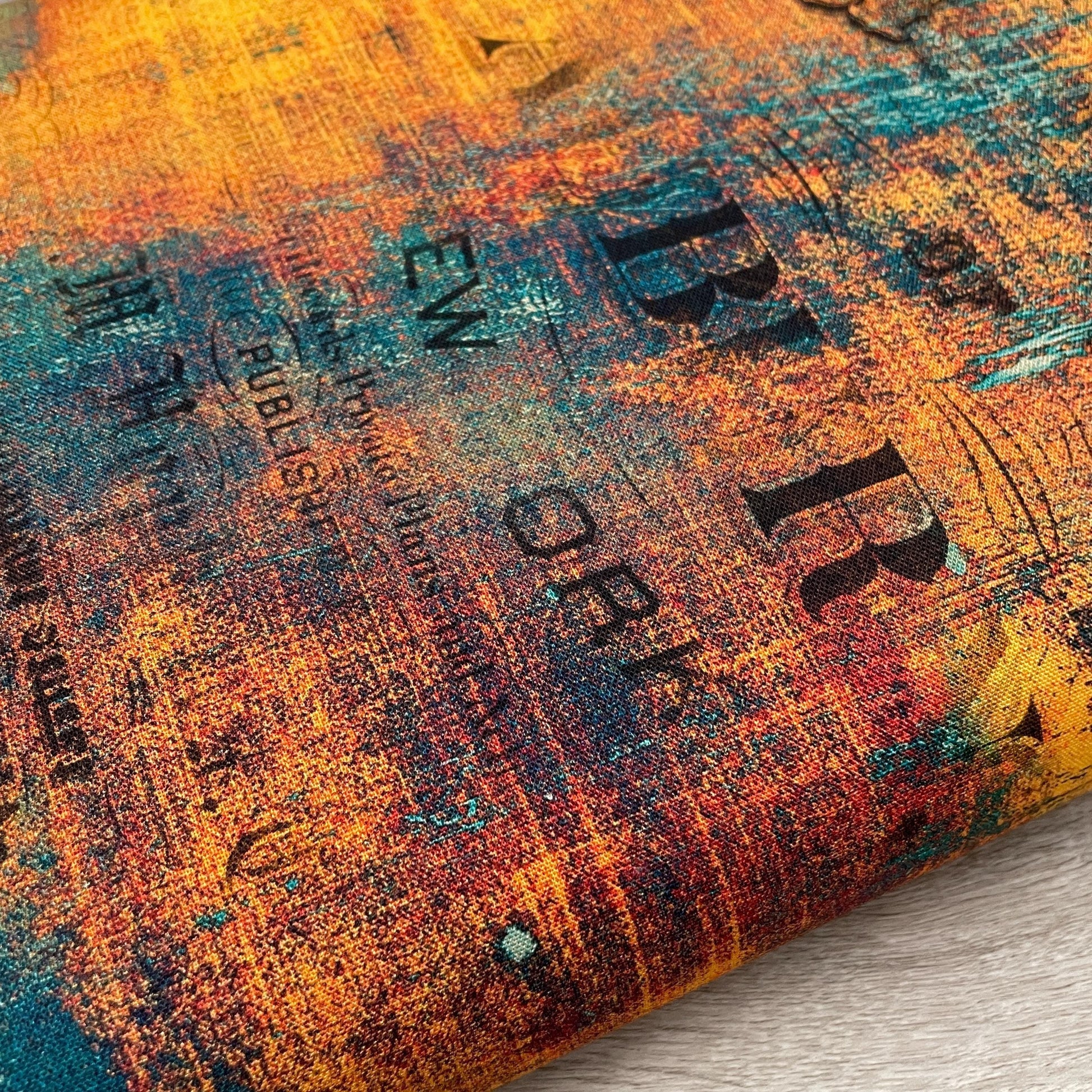 Tim Holtz Urban Grunge - Patina - 100% Cotton Fabric - FreeSpirit - Eclectic Elements - Abandoned Collection