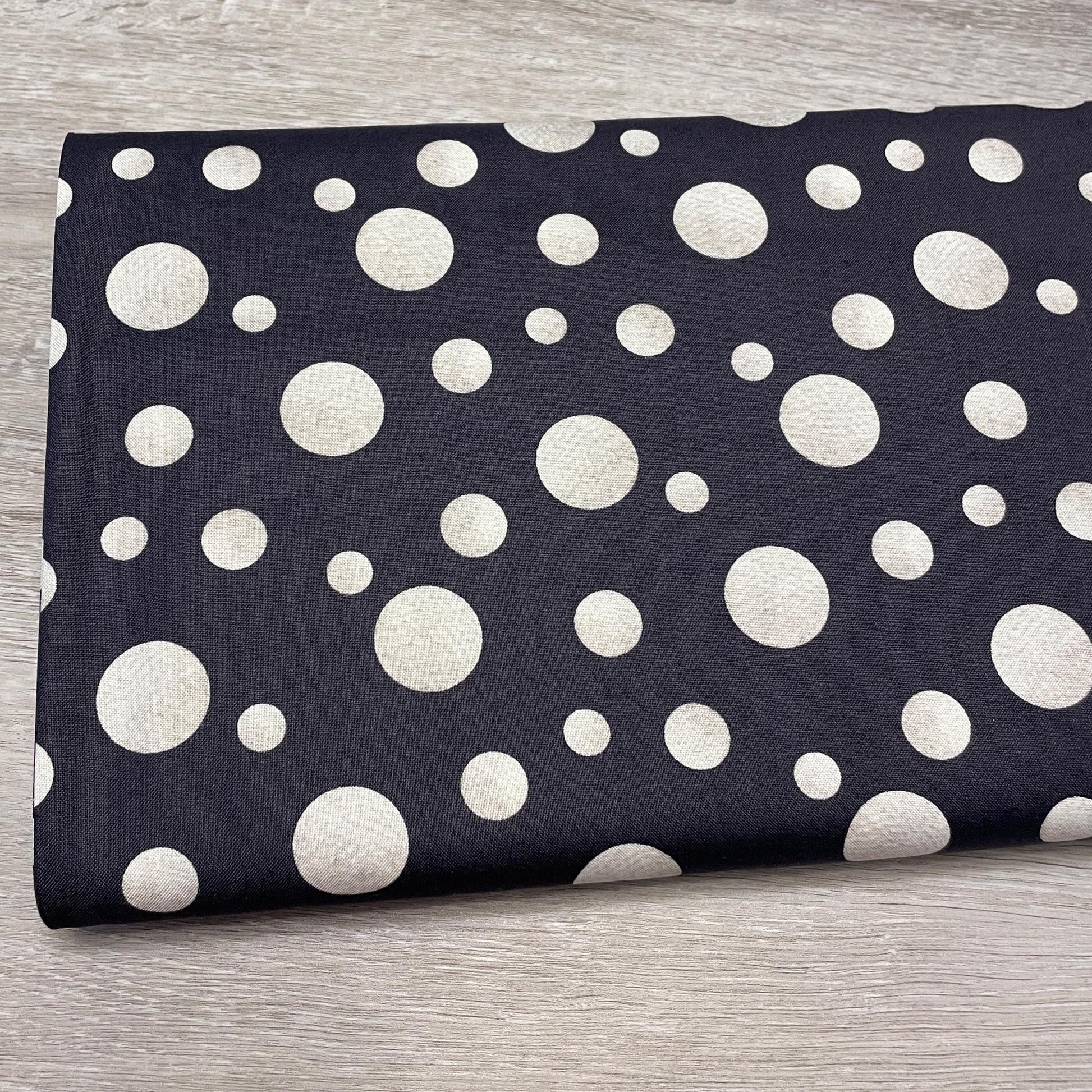 Golf Fabric - Golf Balls on Navy - Golf Days