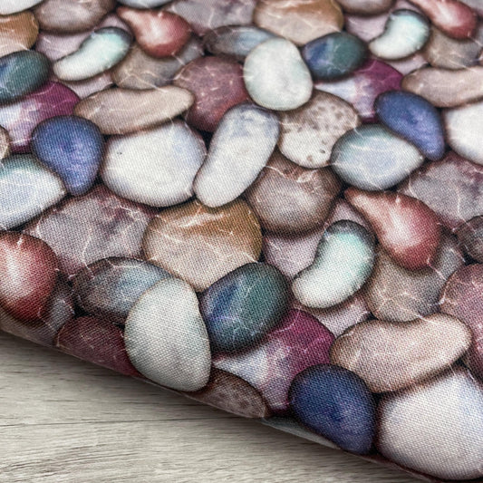 Rock fabric - Beige - Mystic Nature II - Oasis