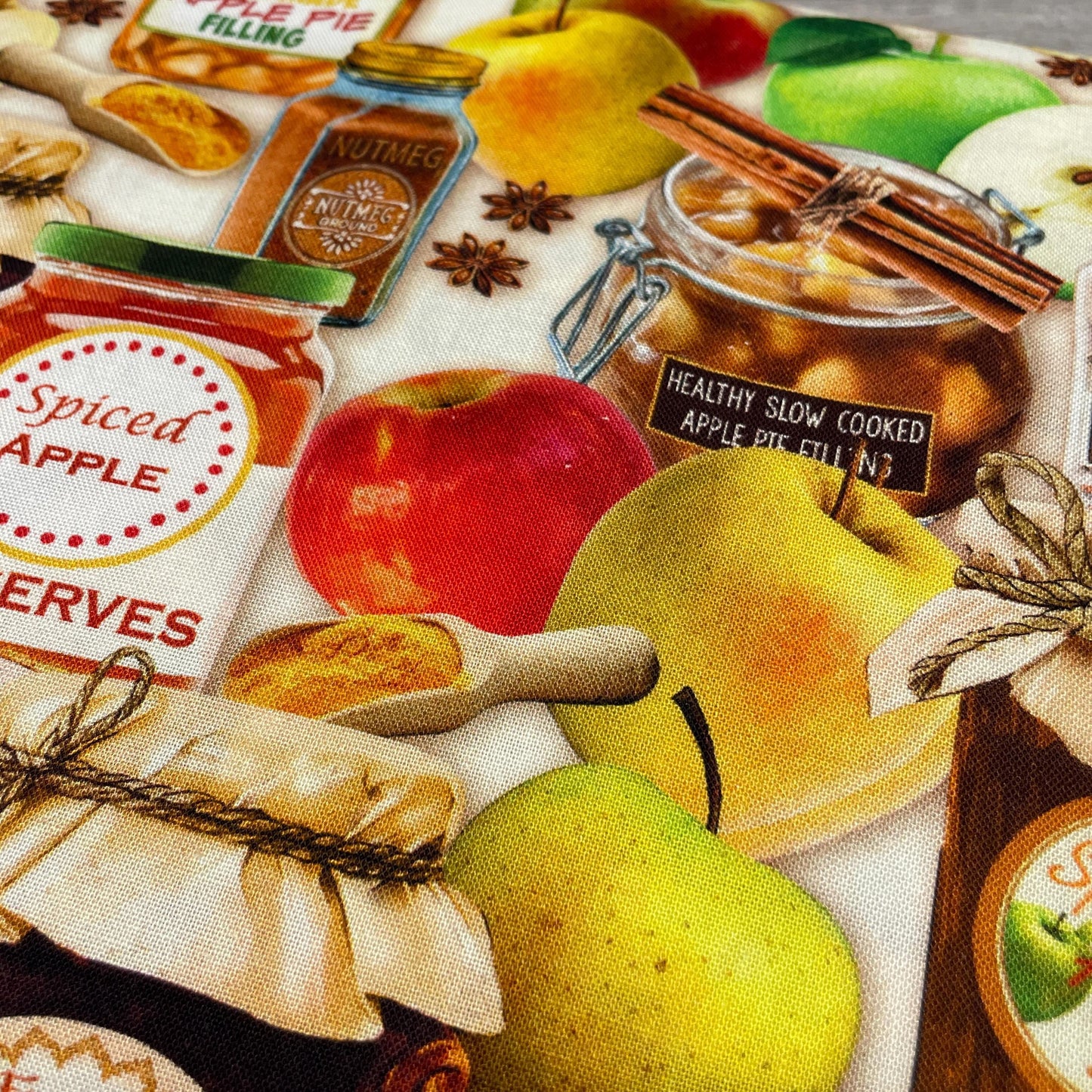 Apple Preserves Fabric - Kanvas Studio Benartex - 100% Cotton