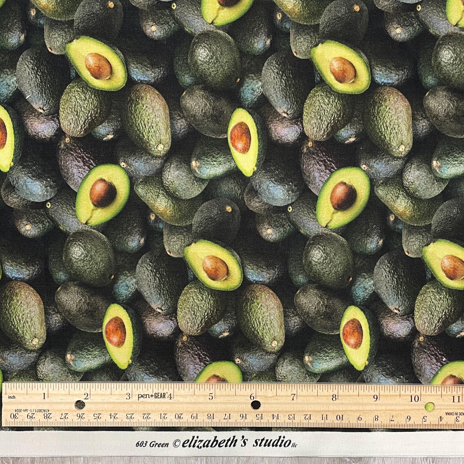 Avocado Fabric - Food Festival collection