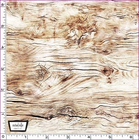 Woodgrains Fabric - Cream - 100% Cotton - Michael Miller - North Country - DDC12451-CREM-D