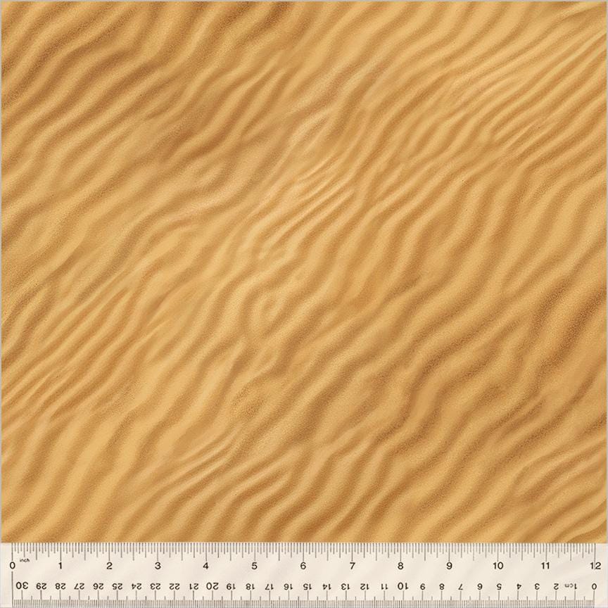 Sand fabric - Into the Dunes - 100% Cotton - Windham Fabrics - Ocean Beach Tropical vacation