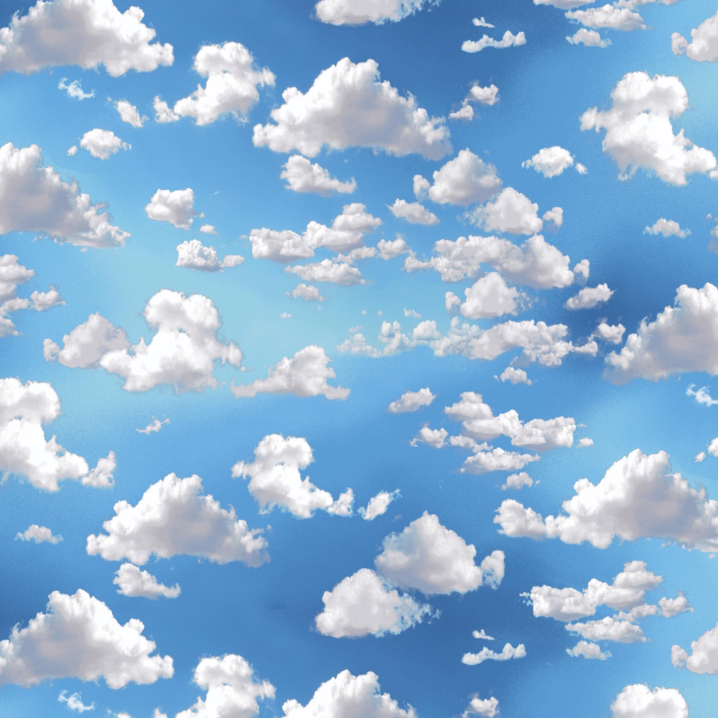 Cloud Fabric - Day Dreaming - Windham Fabrics - 100% Cotton - 512112-X Multi - Blue Skies Weather