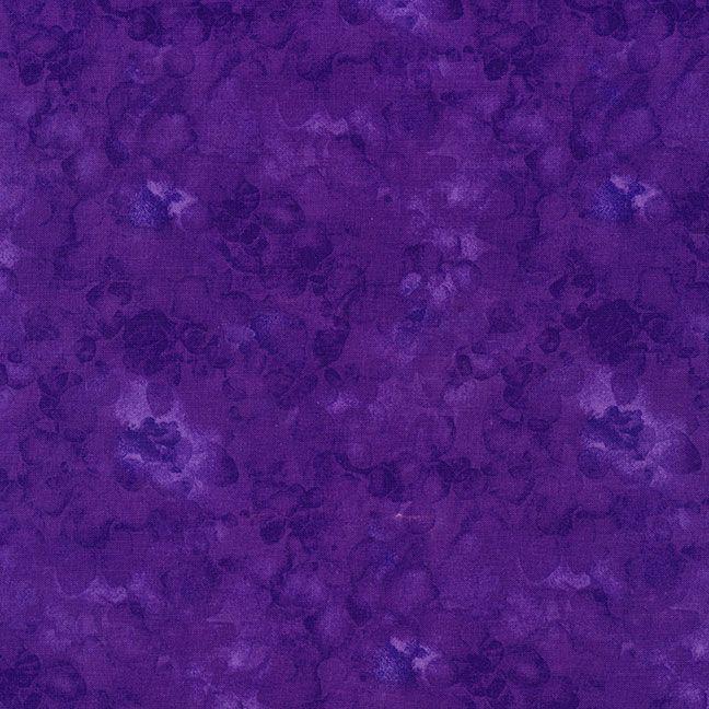 Purple Watercolor Blender - Texture - Timeless Treasures - 100% Cotton - Solid-ish - KIM-C6100 PURPLE