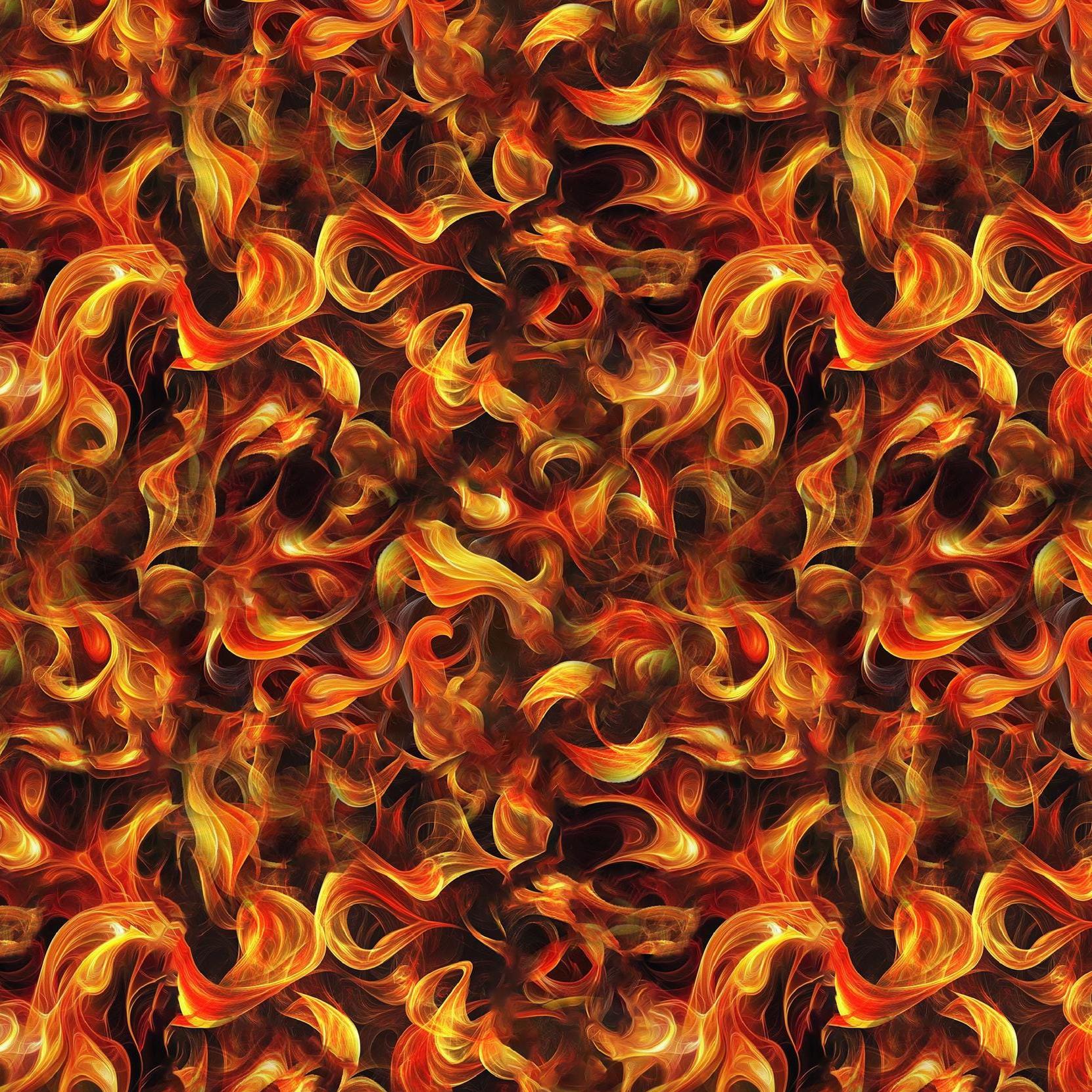 Flames - 100% Cotton Fabric - Windham Fabrics - Fire Grilling Campfire Hotrod Cars Motorcycles Racecar Drag race - 54810D-6