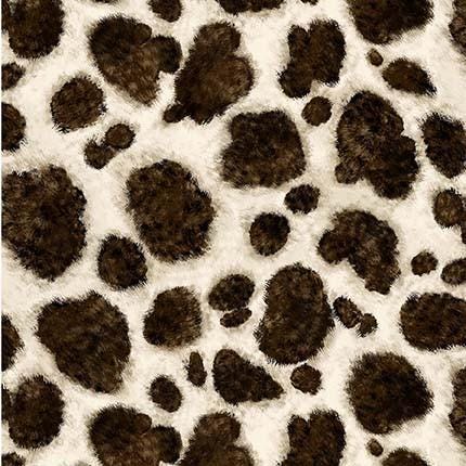 Cowhide COTTON Fabric - Not real leather - Michael Miller