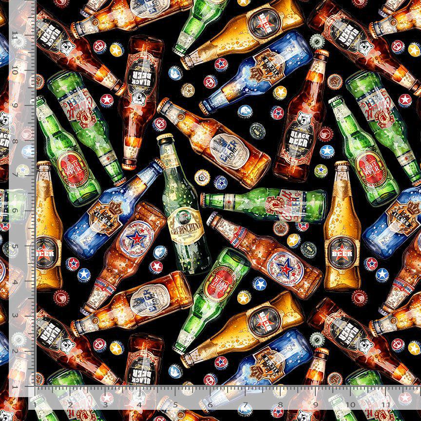 Beer Fabric - Timeless Treasure - 100% Cotton - CD3922