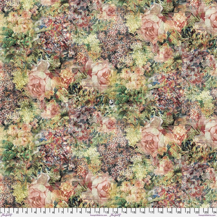 Tim Holtz Bouquet - Multi - 100% Cotton Fabric - FreeSpirit - Eclectic Elements - Foundations Collection
