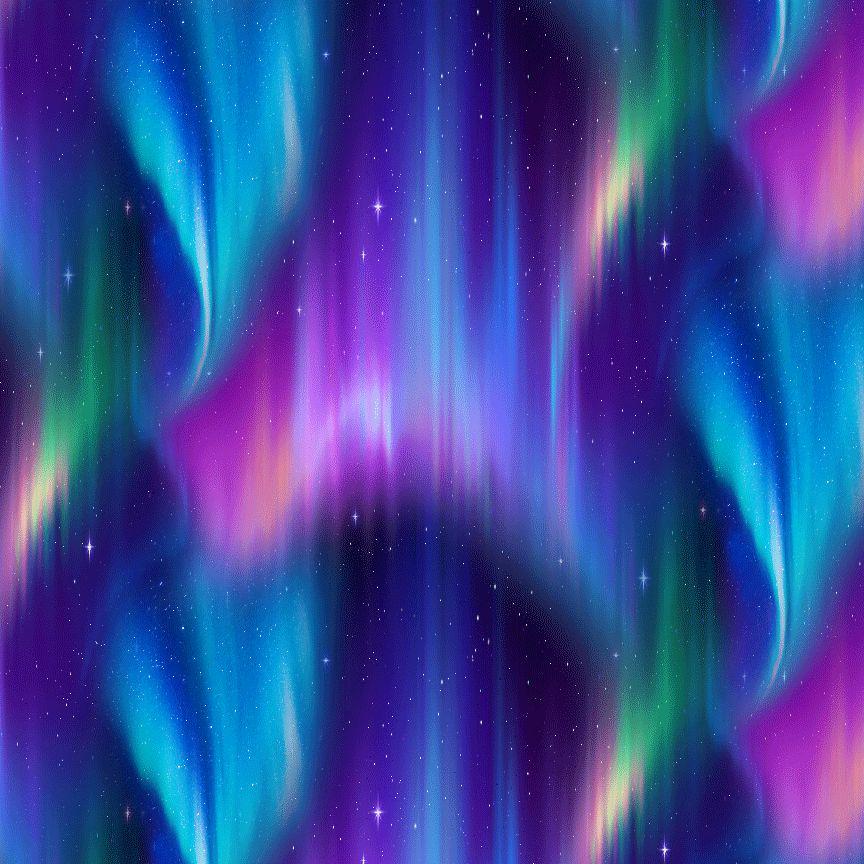 Aurora Borealis Fabric - Timeless Treasures - 100% Cotton - CD4097