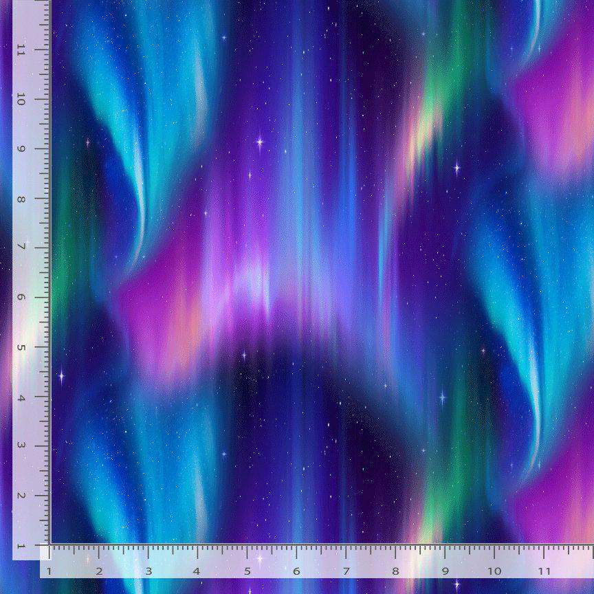 Aurora Borealis Fabric - Timeless Treasures - 100% Cotton - CD4097
