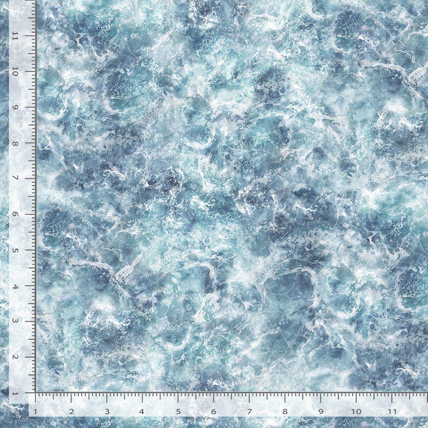 Water fabric - 100% Cotton - Beach-CD3975 - Timeless Treasures