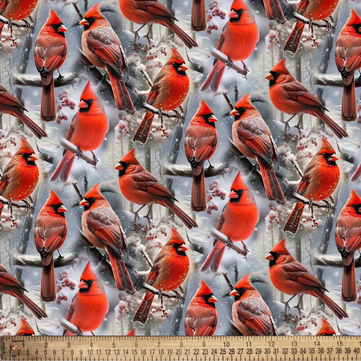 Cardinal Fabric - David Textiles - GL-0281-5C