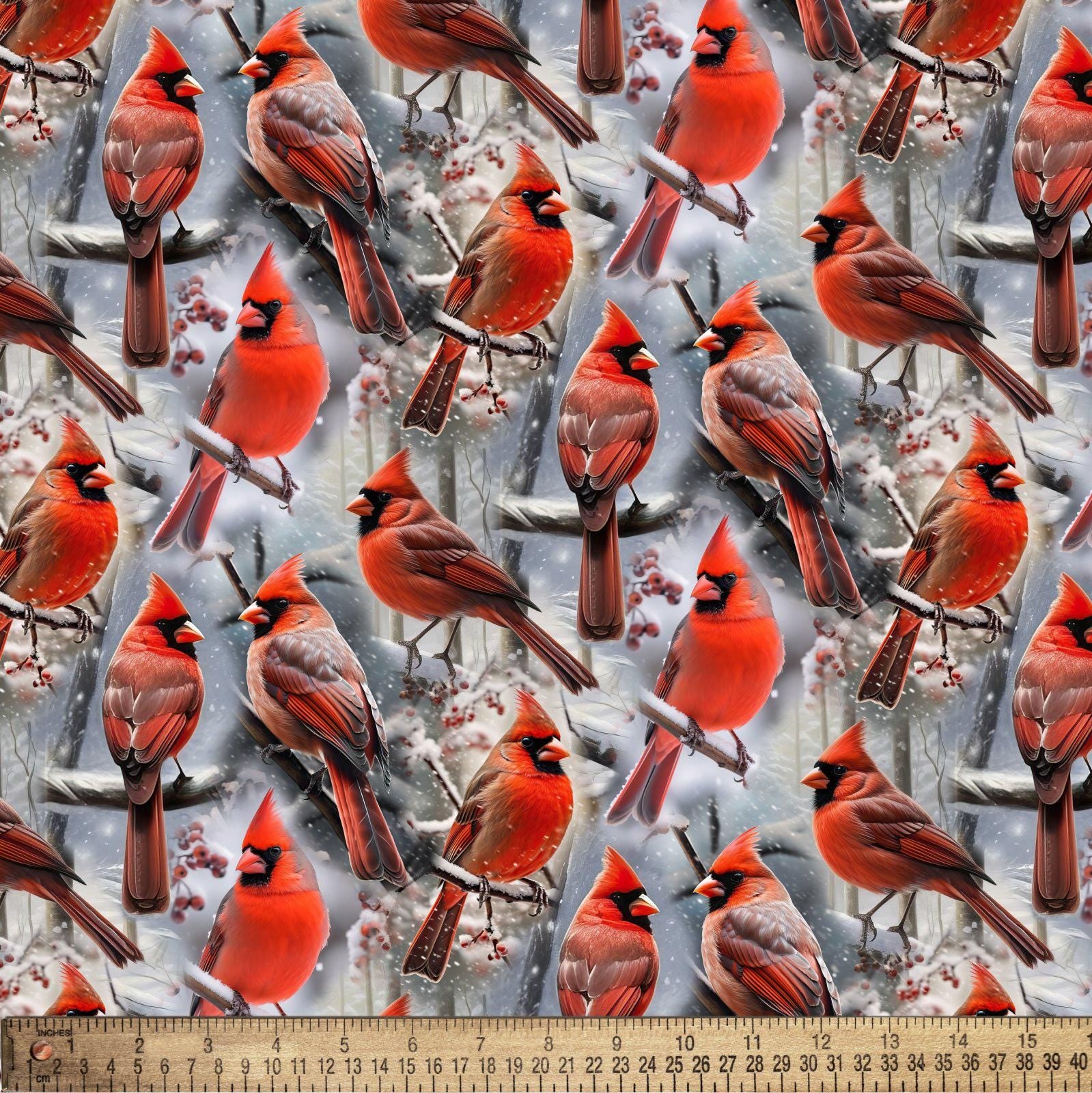 Cardinal Fabric - David Textiles - GL-0281-5C