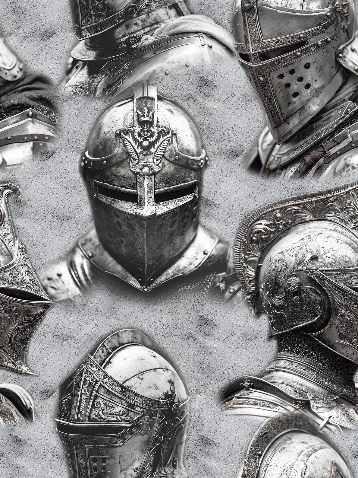 Knight fabric - 100% cotton - Sykel - Mascot Madness 10558