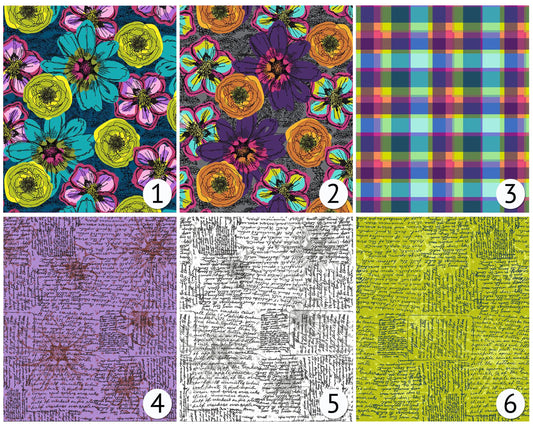 Flower Fields - Winding Road Collection - Windham Fabrics - 100% Cotton