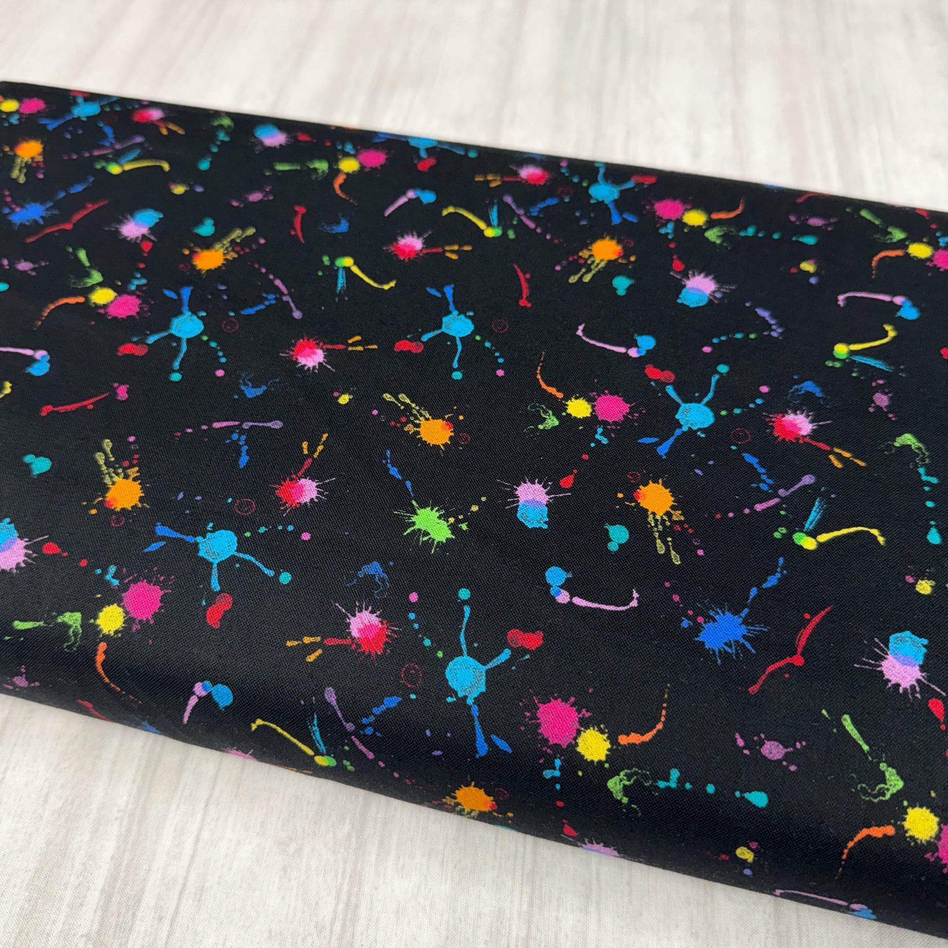 Paint Splatter Fabric - 100% Cotton - Timeless Treasures - CD3824