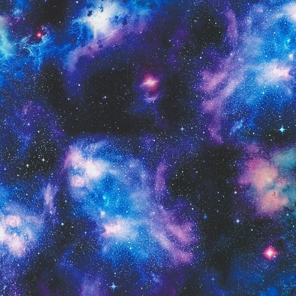 Galaxy Cats - Space Fabric - Robert Kaufman - 100% Cotton - SRKD-23927-364 ASTRAL
