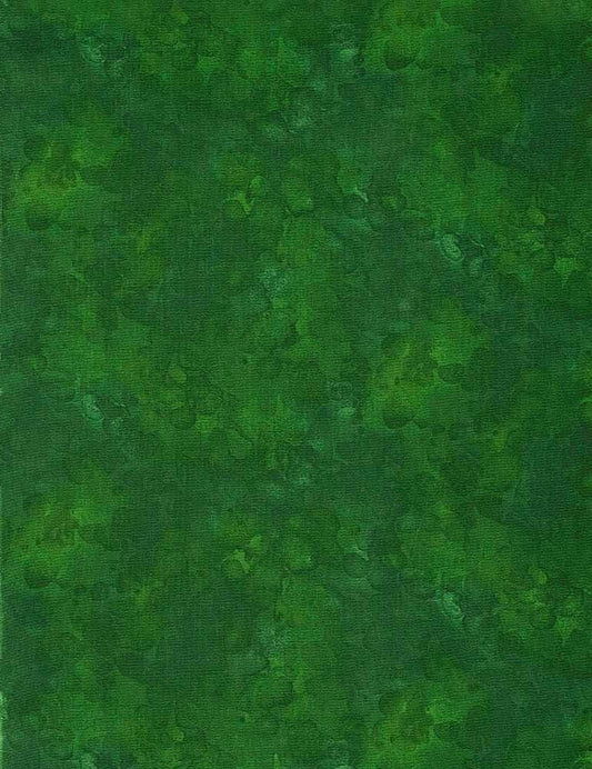 Green Watercolor Blender - Texture - Timeless Treasures - 100% Cotton - Solid-ish - KIM-C6100 Green