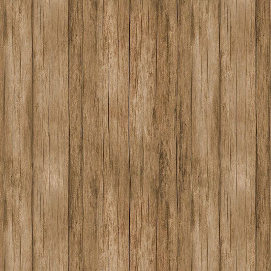 Wood Grain Fabric - 100% Cotton - Timeless Treasures - You are my Sunshine - CD3886 Brown