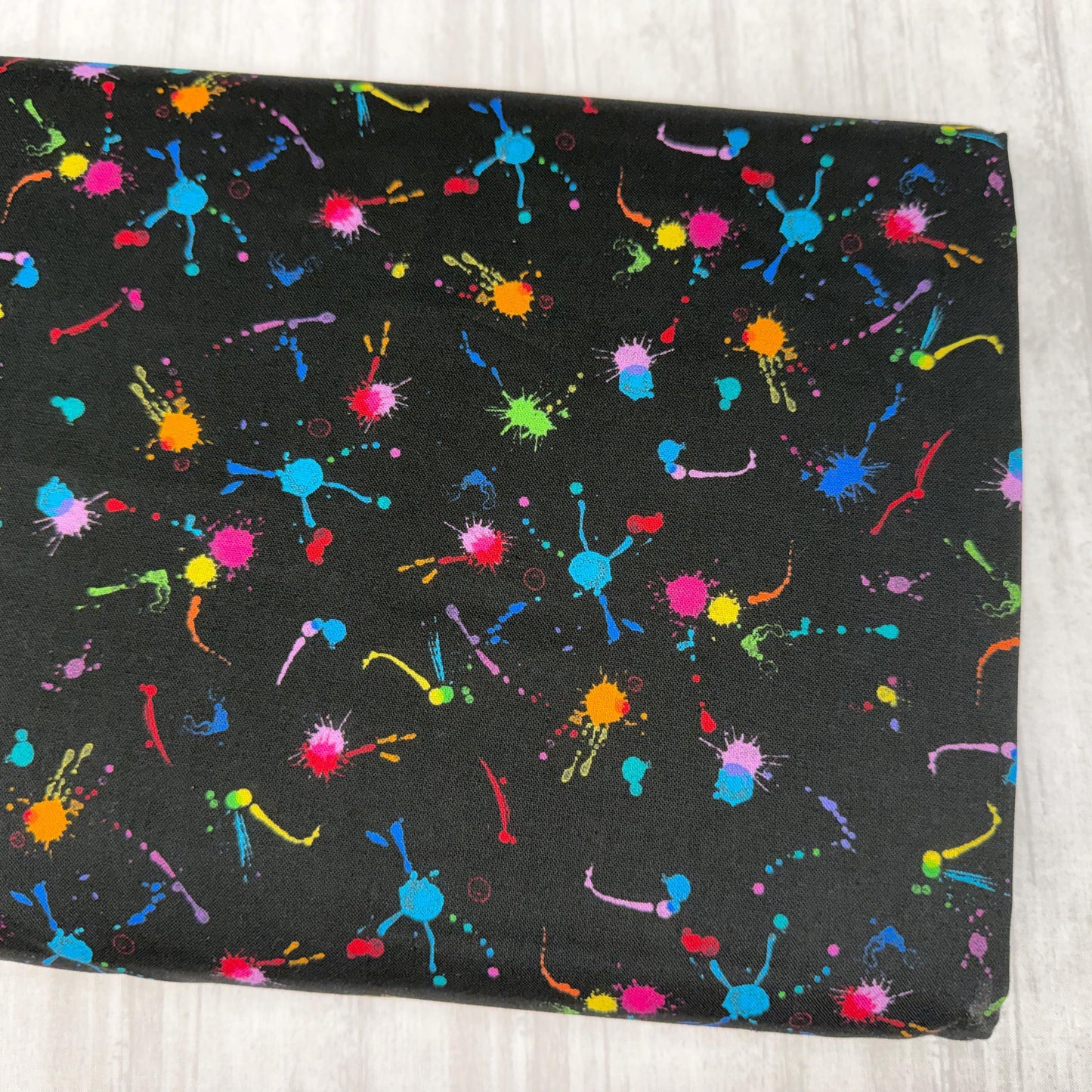 Paint Splatter Fabric - 100% Cotton - Timeless Treasures - CD3824