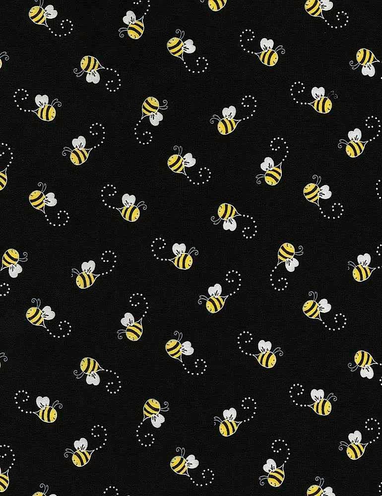 Flying Bee Fabric - Advice from a sunflower - Timeless Treasures - 100% Cotton