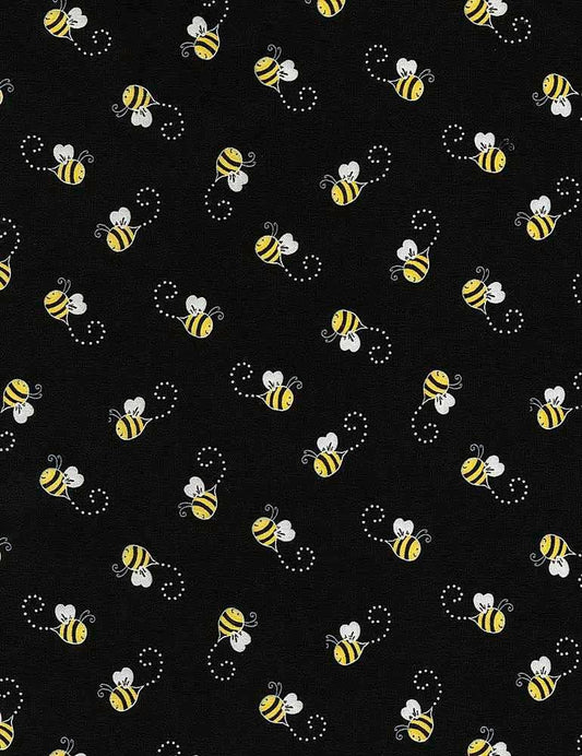 Flying Bee Fabric - Advice from a sunflower - Timeless Treasures - 100% Cotton