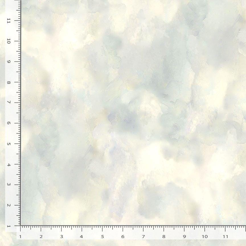 Grey Cloud Fabric - Solid Texture - Timeless Treasures - 100% Cotton - CD3688