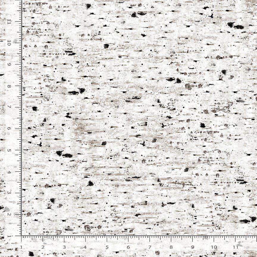 Birch Tree Texture - 100% Cotton - Timeless Treasures - Winter-CD1646
