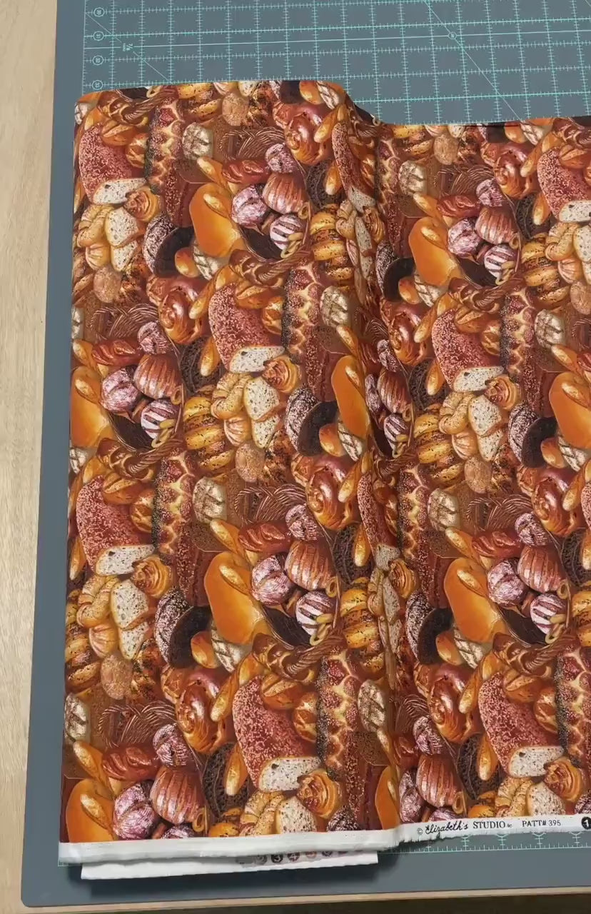 Bread Fabric - Food Festival collection