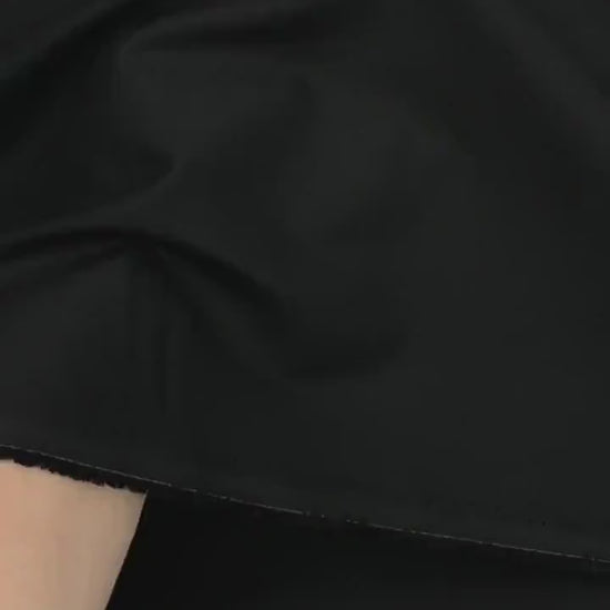 Solid Black Fabric - Timeless Treasures - 100% Cotton - SoHo Basics