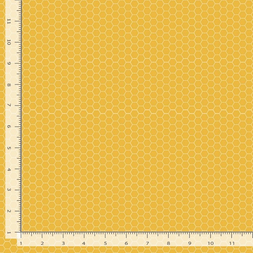 Honeycomb Fabric - Home is where my honey is by Gail Cadden for Timeless Treasures - 100% Cotton Fabric - Honey fabric - Ships NEXT DAY